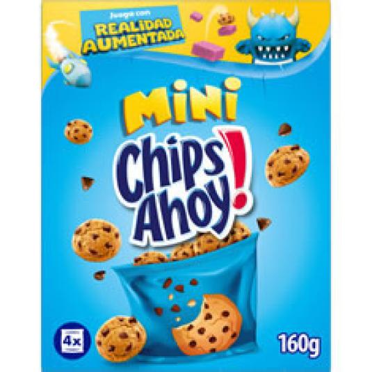 GALLETAS MINI PEPITAS CHOCOLATE 4X40 GR