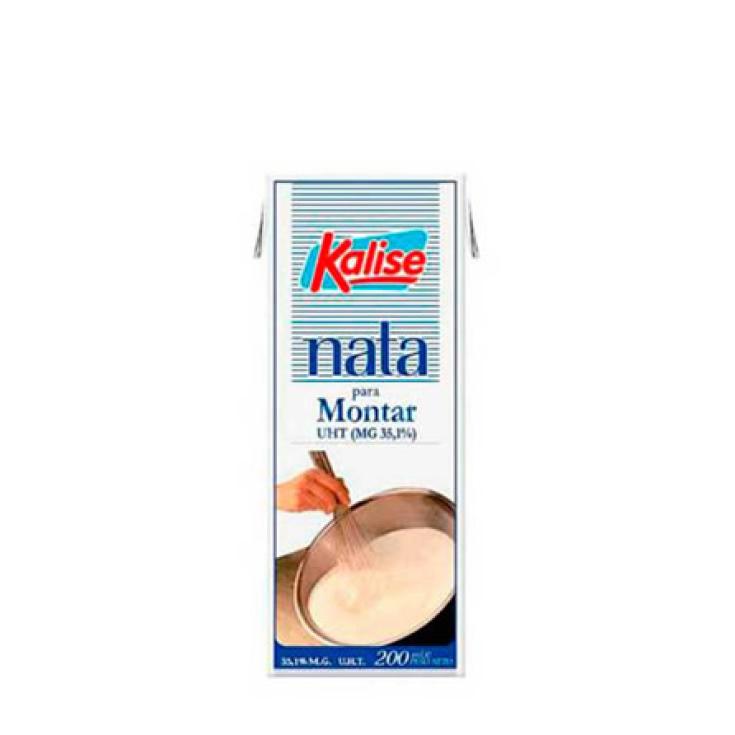 Nata para montar o cocinar Kaiku Sin Lactosa para Montar y Cocinar -  Distribución lácteos - Nata para montar o cocinar