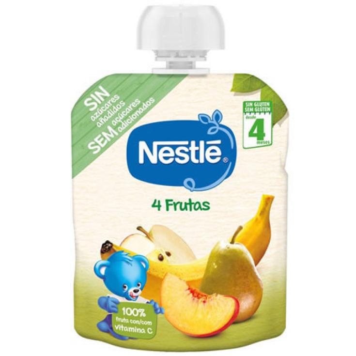 POUCHES 4 FRUTAS 90GR