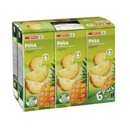 NECTAR PIÑA LIGHT 6X200ML