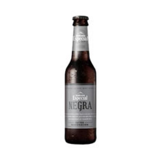 CERVEZA ESPECIAL NEGRA BOTELLA S/R 33CL