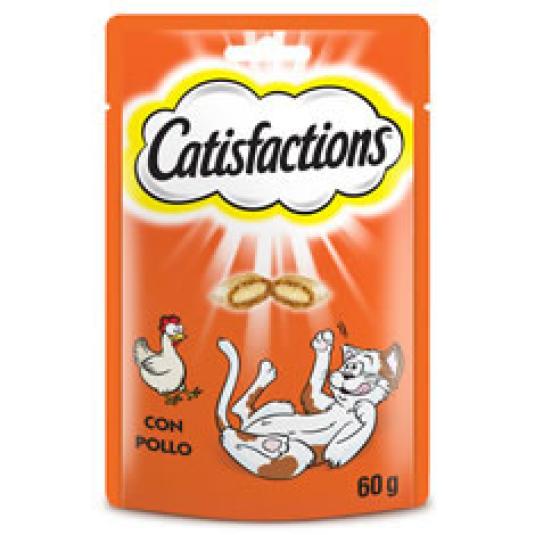 SNACK POLLO CATISFACTIONS 60GR
