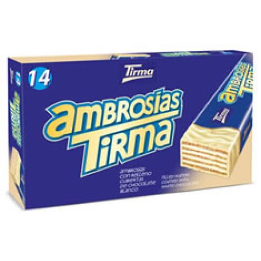 AMBROSIA CHOCOLATE BLANCO 14X21,5 GR