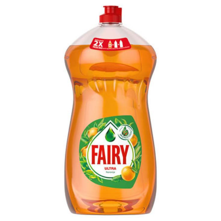 Gel lavavajillas a mano Fairy Ultra Original 780 ml + 780 ml Pack de 2 Fairy