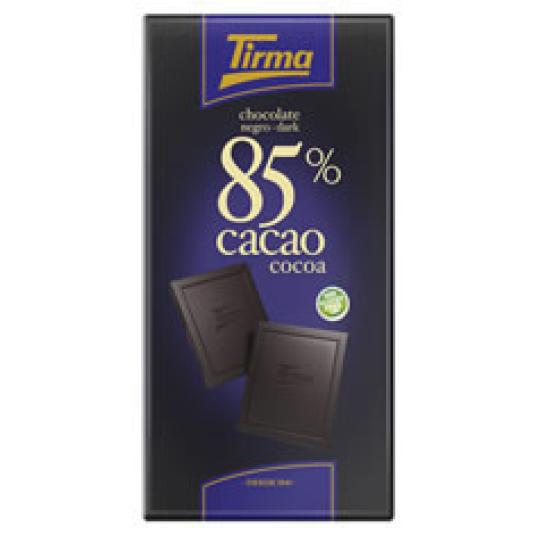 CHOCOLATE 85% CACAO 125 GR