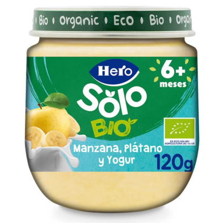 POSTRE MANZANA PLATANO Y YOGUR ECO 120GR