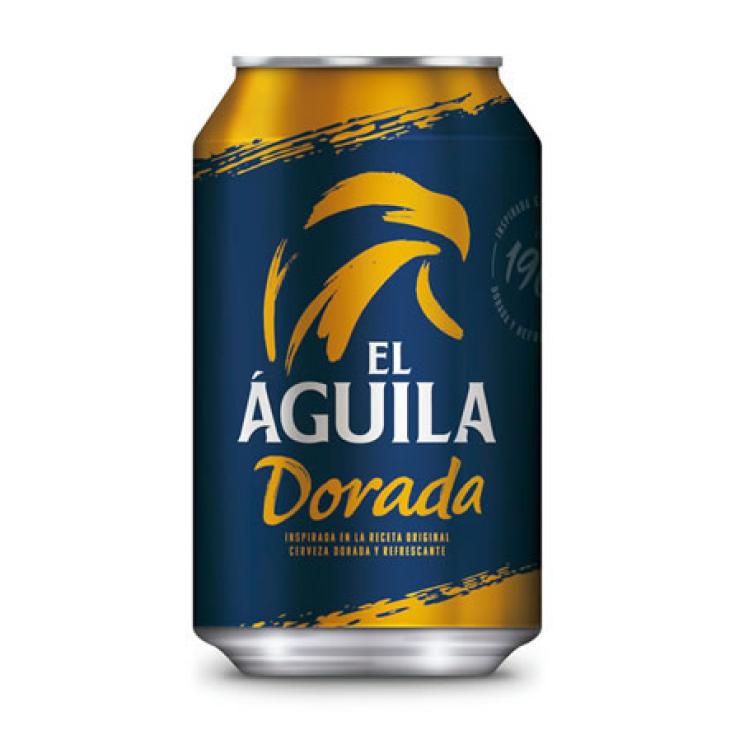 CERVEZA DORADA LATA 33 CL