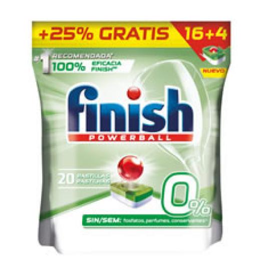 LAVAVAJILLAS 0% TABS 16+4GRATIS