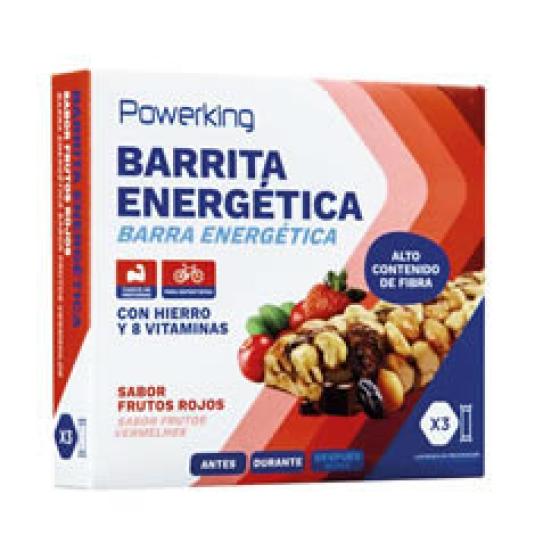 BARRITA ENERGETICA FRUTOS ROJOS 3X40GR