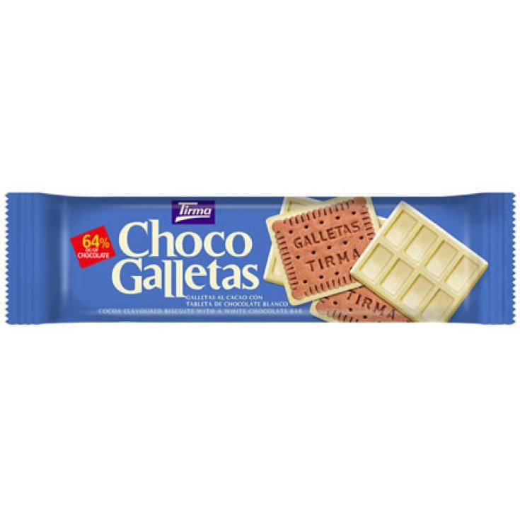 CHOCOGALLETAS CHOCOLATE BLANCO 160 GR