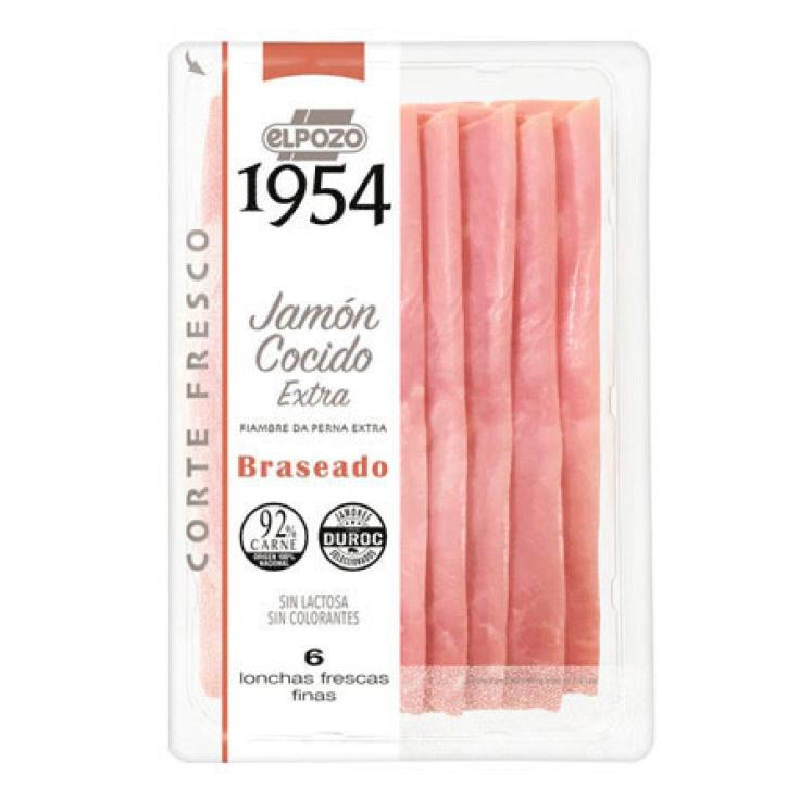 JAMON COCIDO FRESCO LONCHAS 120 GR