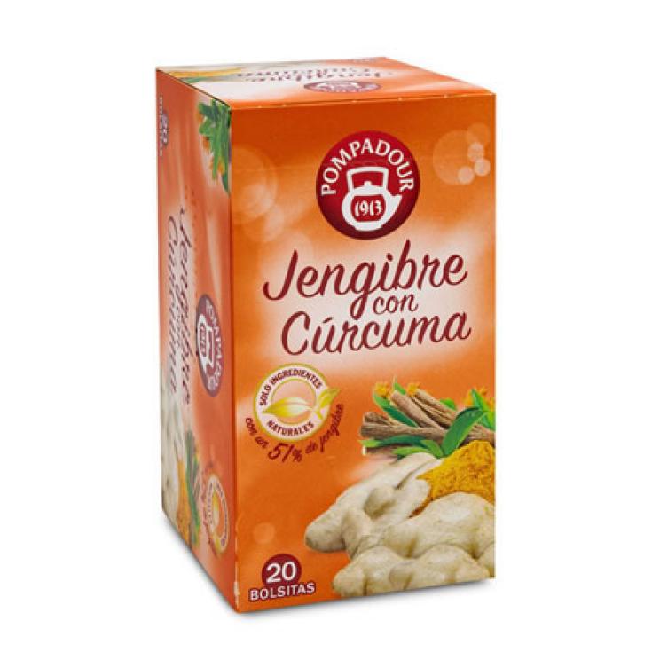 INFUSION JENGIBRE CON CURCUMA 20 UD