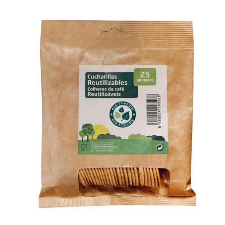 CUCHARILLA FIBRA DE MADERA 25UD