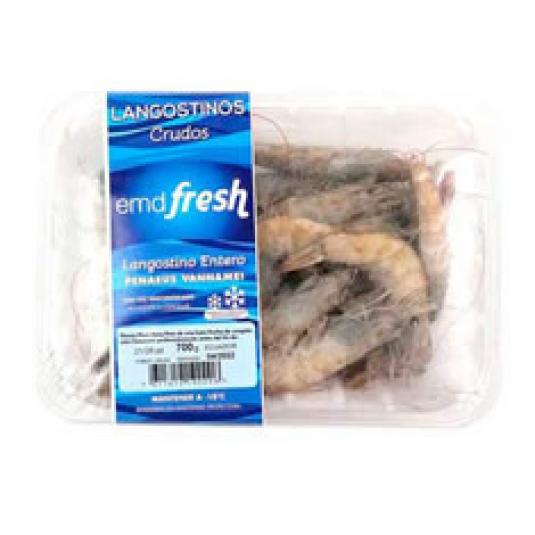 LANGOSTINO CRUDO 21/28 700GR