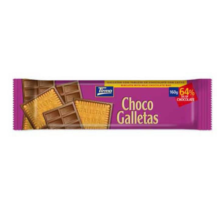 CHOCO GALLETA CHOCOLATE CON LECHE 160 GR