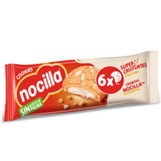 GALLETA COOKIE RELLENA BLANCA 6X20 GR