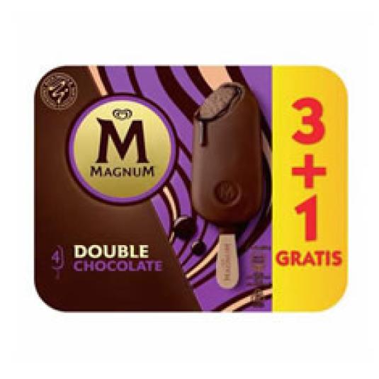 MAGNUM DOUBLE CHOCOLATE PACK-3 +1