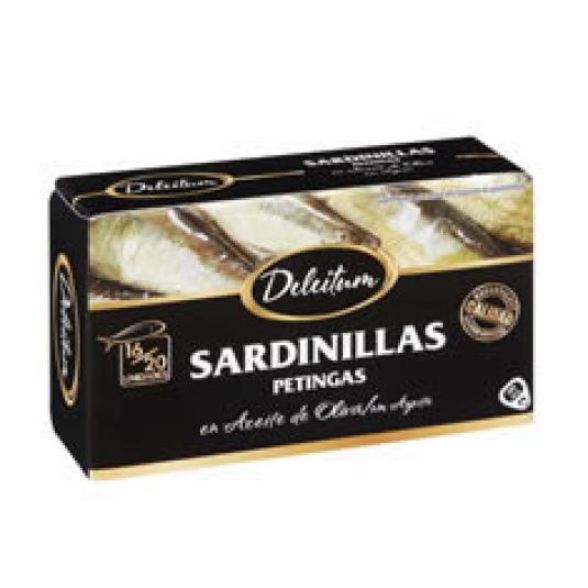SARDINILLAS ACEITE OLIVA 16/20UD, 115 GR