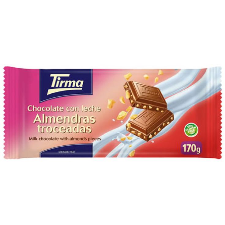 CHOCOLATE ALMENDRAS TROCEADAS 170 GR