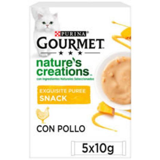 SNACK POLLO NATURE'S CREATIONS 5X10 GR