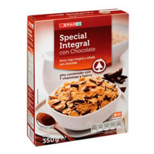 CEREALES SPECIAL INTEGRAL CHOLATE 350 GR