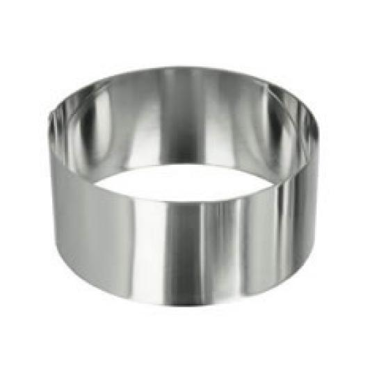 ARO DE EMPLATAR INOX 9X4,5 CM