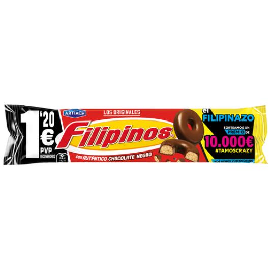 FILIPINOS CHOCOLATE NEGRO 93 GR
