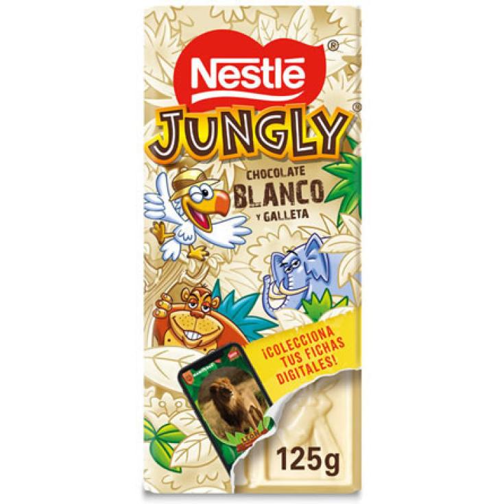 CHOCOLATE JUNGLY BLANCO 125 GR