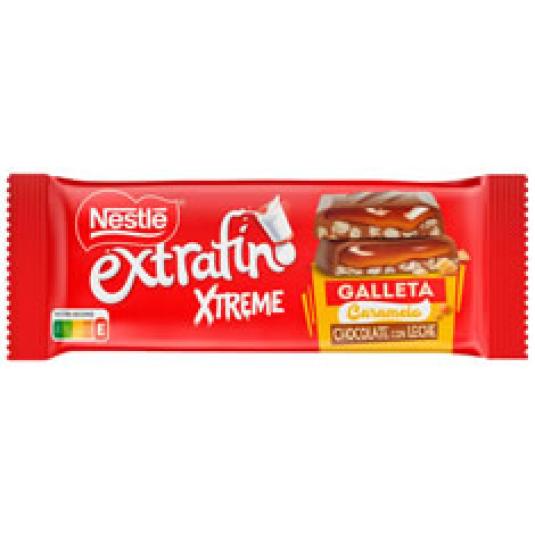 CHOCOLATE EXTREM GALLETA CARAMELO 87 GR