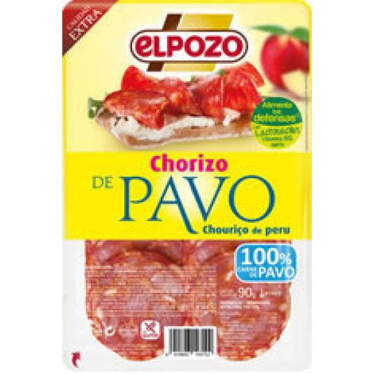 CHORIZO DE PAVO 90 GR