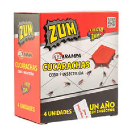 GEL TRAMPA CUCAS 4 UD