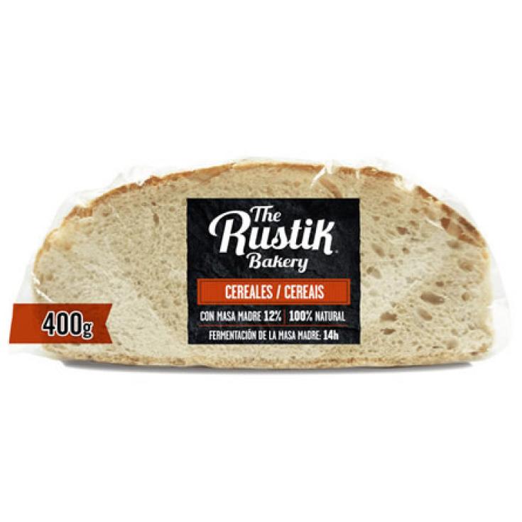 PAN MOLDE MASA MADRE CON CEREALES 400 GR