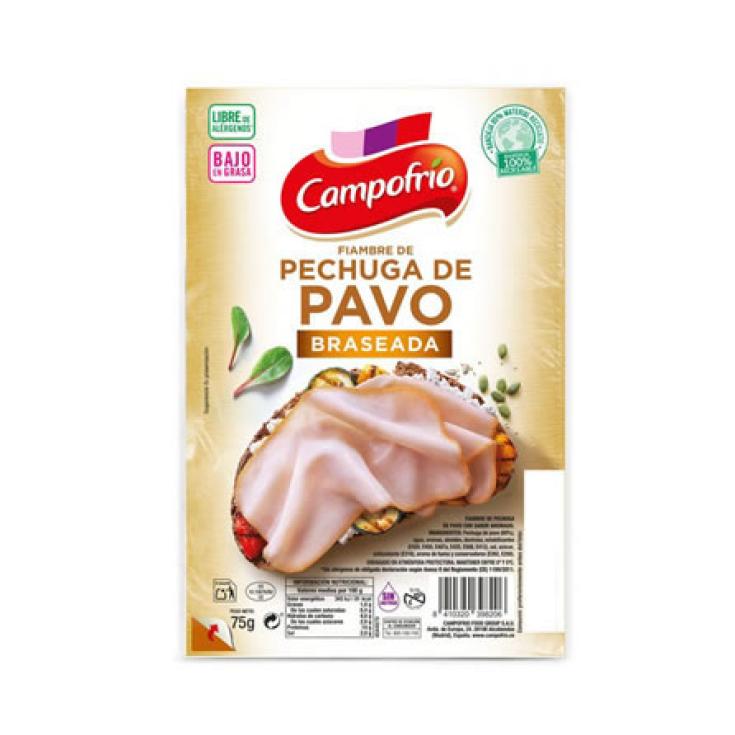 PECHUGA PAVO BRASEADA  75G 1E