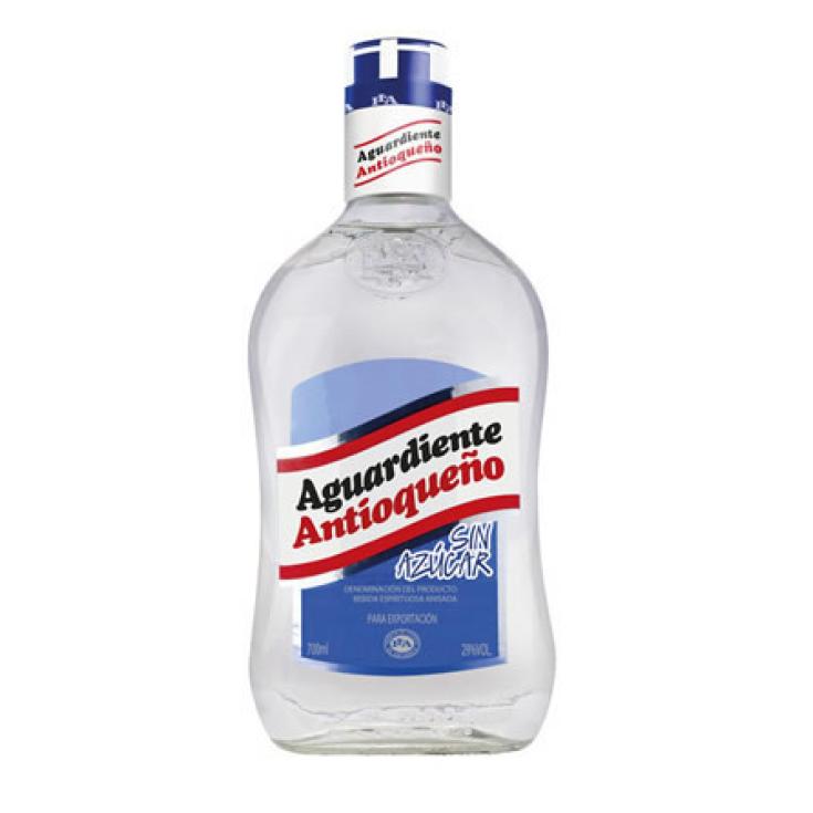 AGUARDIENTE  SIN AZUCAR 29º 700 ML