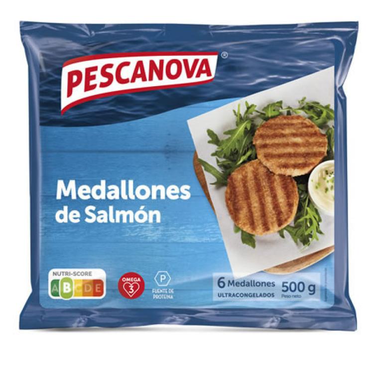 MEDALLONES DE SALMON 6x83,3 GR