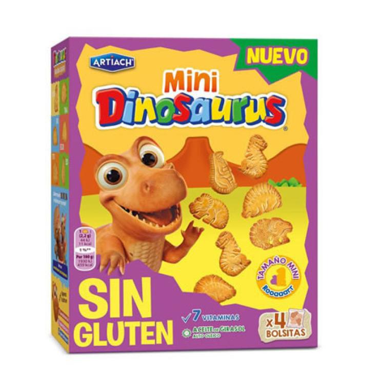 GALLETA MINI DINOSAURUS S/GLUTEN 160 GR