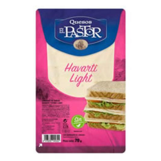 QUESO LONCHAS HAVARTI LIGHT 70 GR