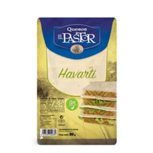 QUESO LONCHAS HAVARTI 80 GR