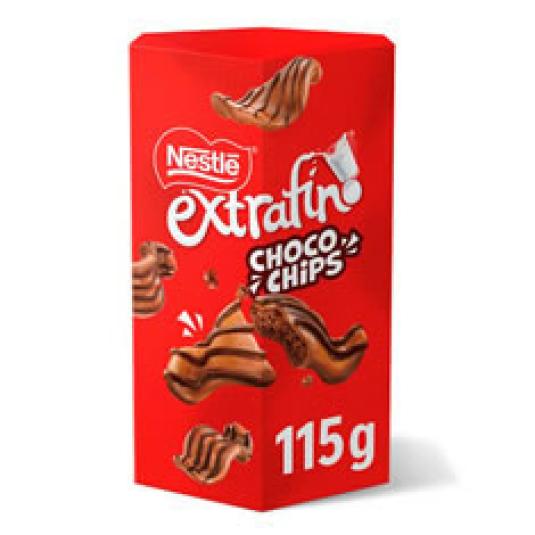 CHOCOLATE EXTRAFINO CHOCO/CHIPS 115 GR