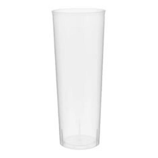 VASO TUBO PP TRANSPARENTE 300ML 10 UD