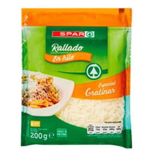 QUESO RALLADO FUNDIDO HILO 200 GR