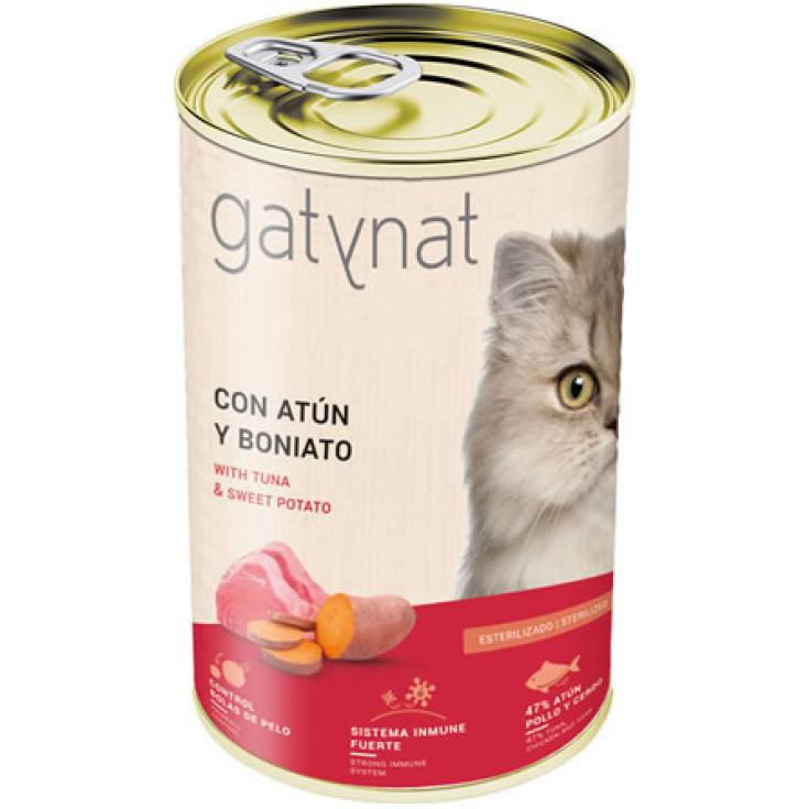 ALIMENTO GATO LATA ATUN BONIATO 400 GR