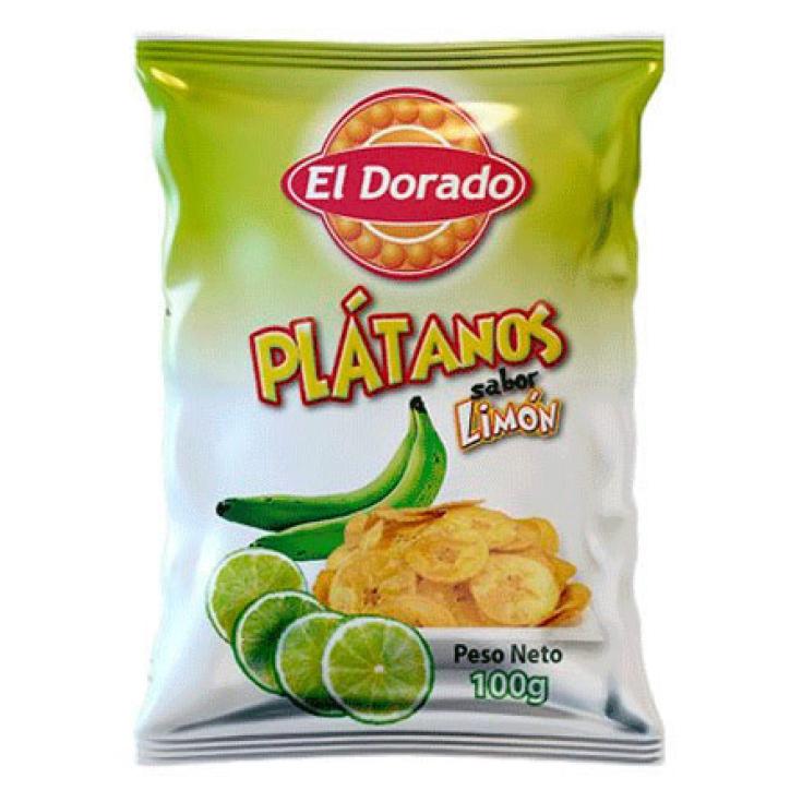 PLATANITOS CHIPS LIMON 100 GR