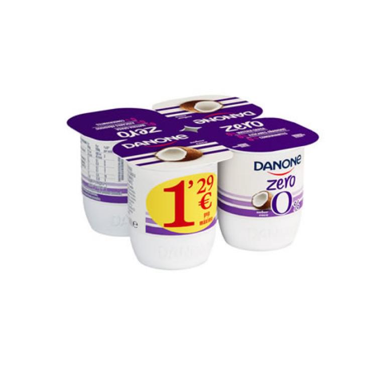 YOGUR ZERO COCO 4X120 GR