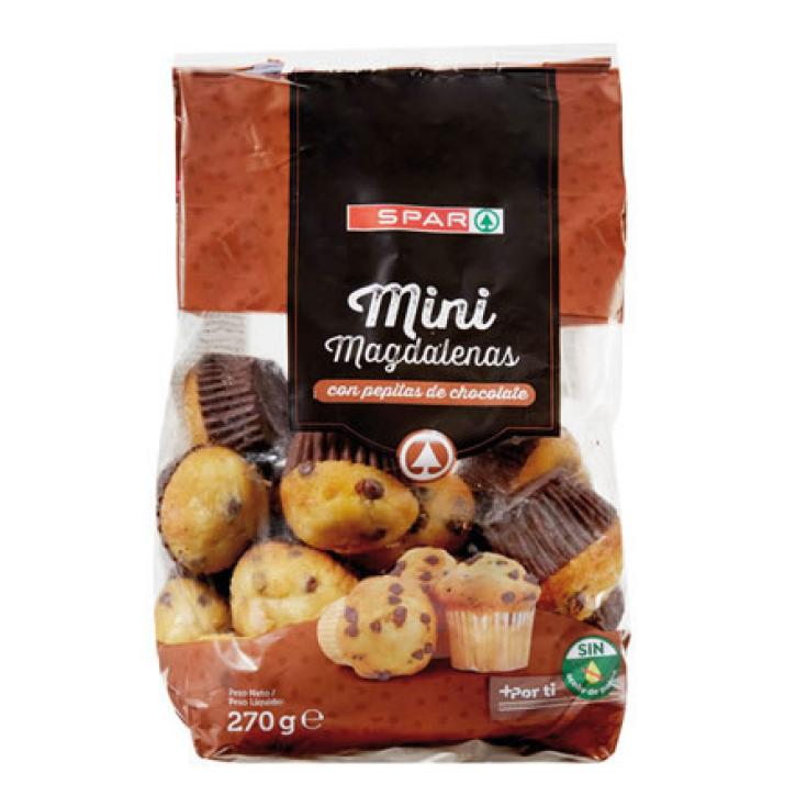 MINI MAGDALENA PEPITAS CHOCOLATE 270 GR