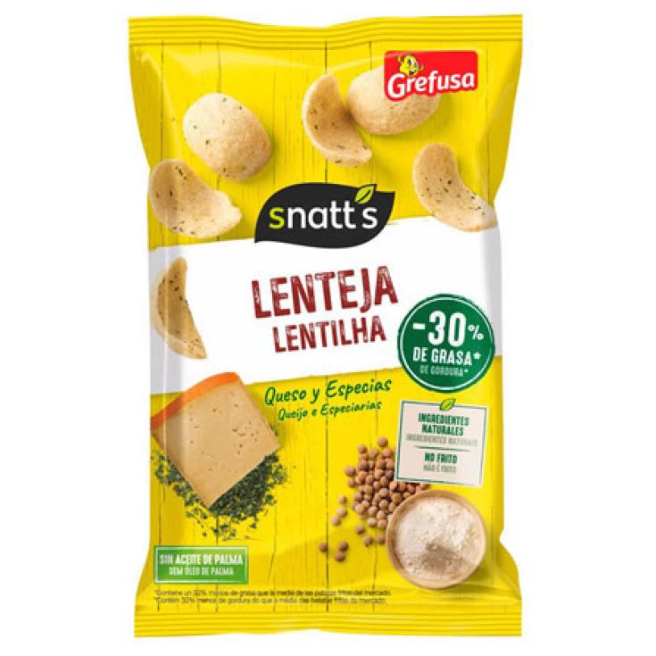 SNATT´S LENTEJA QUESO&ESPECIAS 90 GR