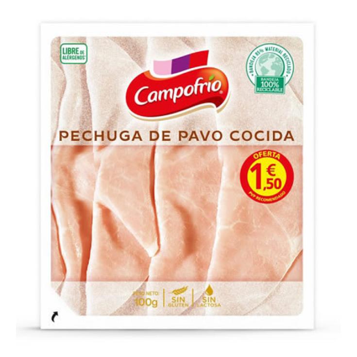 PECHUGA PAVO LONCHAS 100GR 1,5E