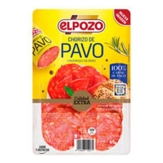 CHORIZO DE PAVO 65 GR