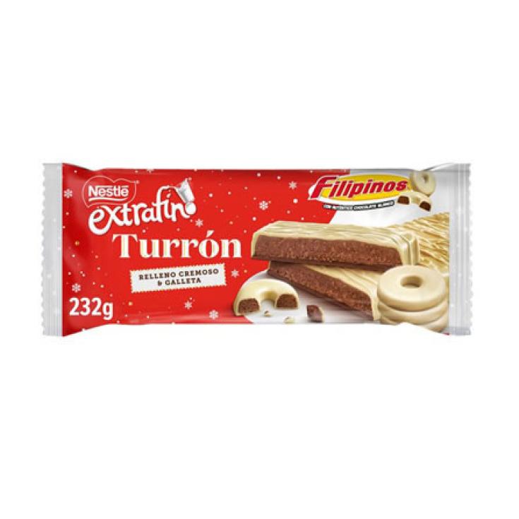 TURRON CHOCOLAT.EXTRAFINO FILIPINOS 232G