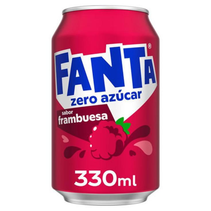 REFRESCO FRAMBUESA S/A LATA 33CL.